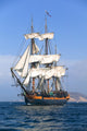 HMS Surprise Sailing Ship at Sea under full sail Wall Mural