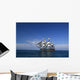 Sailing Ship at Sea under full sail Wall Mural