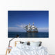 Sailing Ship at Sea under full sail Wall Mural
