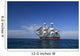 Sailing Ship at Sea under full sail Wall Mural