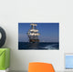 Tall Sailing Ship at Sea Wall Mural