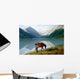 Horse Mountain Lake Ak-kem Wall Decal