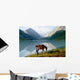 Horse Mountain Lake Ak-kem Wall Decal