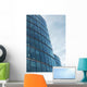 Blue Glass Wall Decal