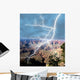 canyon storm Wall Mural