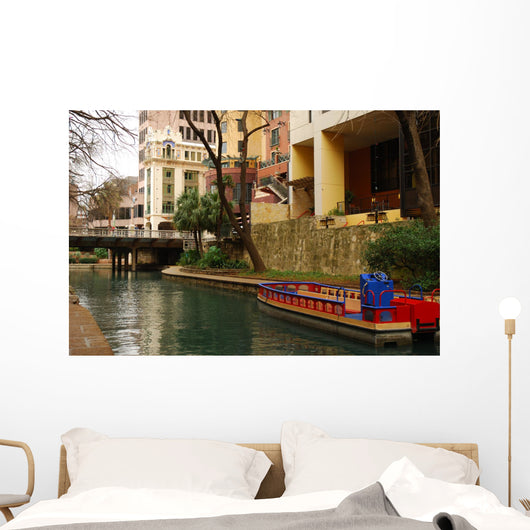 The River Walk in San Antonio, Texas Wall Mural