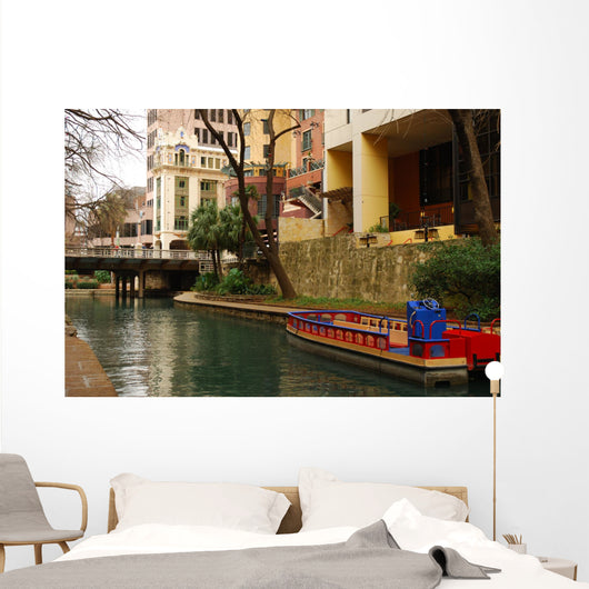 The River Walk in San Antonio, Texas Wall Mural