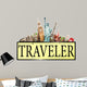 Traveler Wall Decal