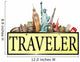 Traveler Wall Decal