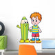 Elementary School Friends Wall Decal