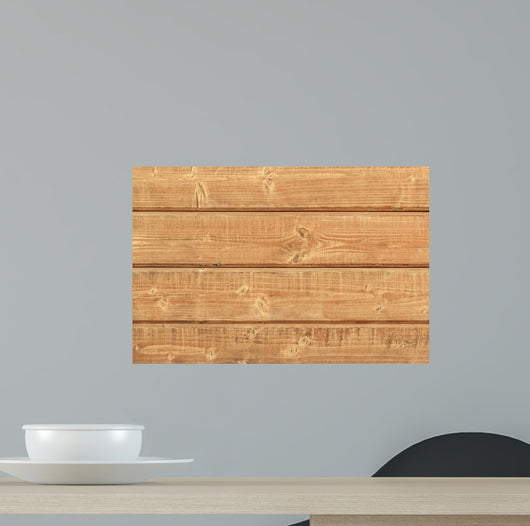 White Pine Planks Hut Wall Surface - Detail 