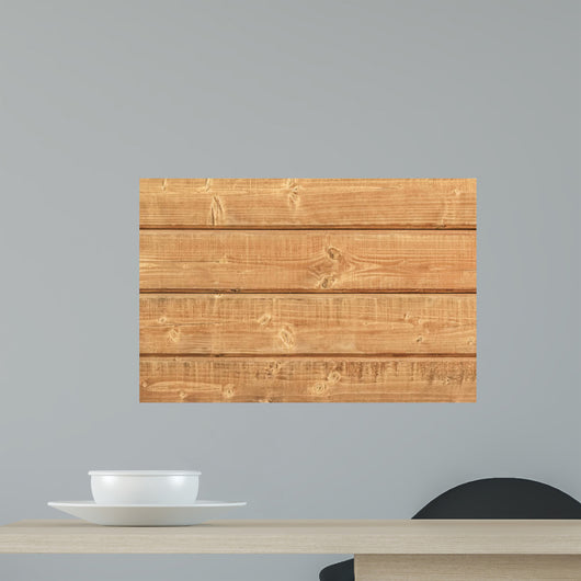 White Pine Planks Hut Wall Surface - Detail 
