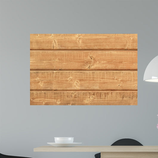 White Pine Planks Hut Wall Surface - Detail 
