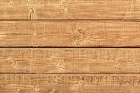 White Pine Planks Hut Wall Surface - Detail 