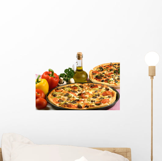 Pizza and Italian Kitchen Wall Decal