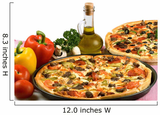 Pizza and Italian Kitchen Wall Decal