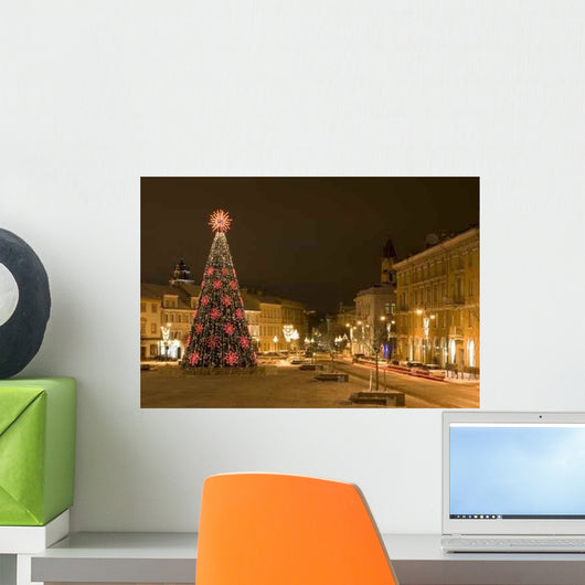 Christmas Vilnius Wall Decal Design 2