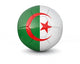 Algeria Soccer Ball 3D Wall Decal