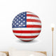 United States America Soccer Wall Decal