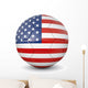 United States America Soccer Wall Decal