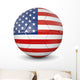 United States America Soccer Wall Decal