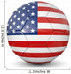 United States America Soccer Wall Decal