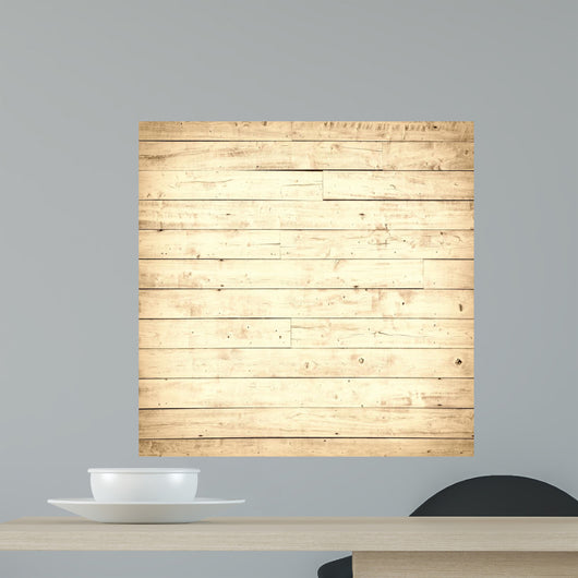 Horizontal Wooden Floor Pattern Wall Decal