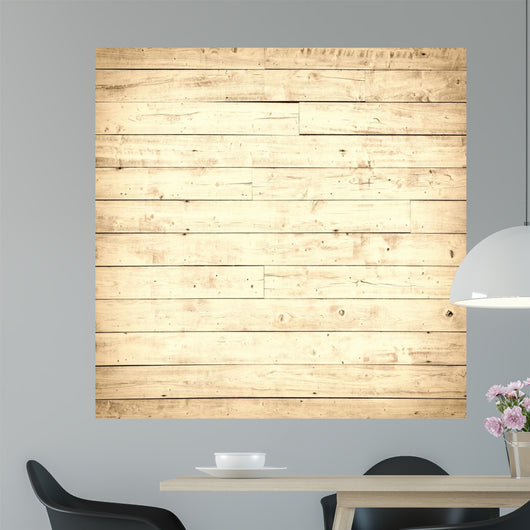Horizontal Wooden Floor Pattern Wall Decal