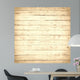 Horizontal Wooden Floor Pattern Wall Decal