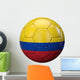 Colombia Flag Football Wall Decal