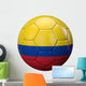 Colombia Flag Football Wall Decal