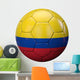 Colombia Flag Football Wall Decal