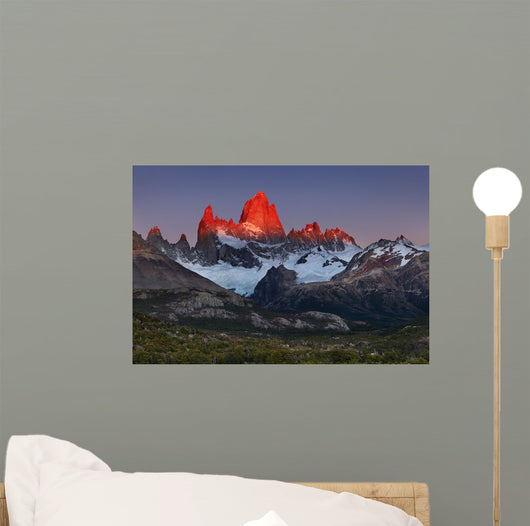 Mount Fitz Roy at Sunrise Patagonia Argentina Wall Mural