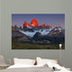 Mount Fitz Roy at Sunrise Patagonia Argentina Wall Mural