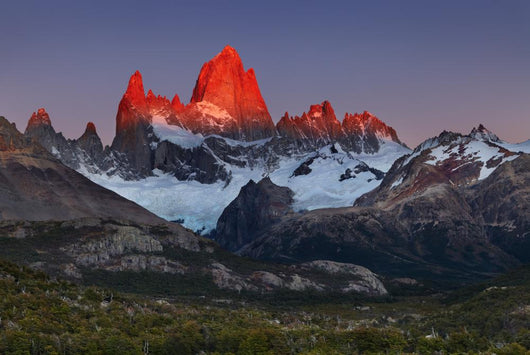 Mount Fitz Roy at Sunrise Patagonia Argentina Wall Mural