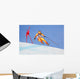Skiing Wall Mural