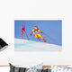 Skiing Wall Mural