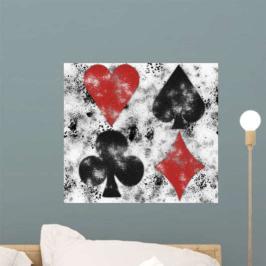 Poker Shape Wall Decal