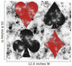Poker Shape Wall Decal