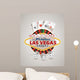 Las Vegas Poker Wall Decal
