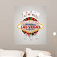 Las Vegas Poker Wall Decal