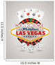 Las Vegas Poker Wall Decal
