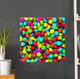 Background with candy 
