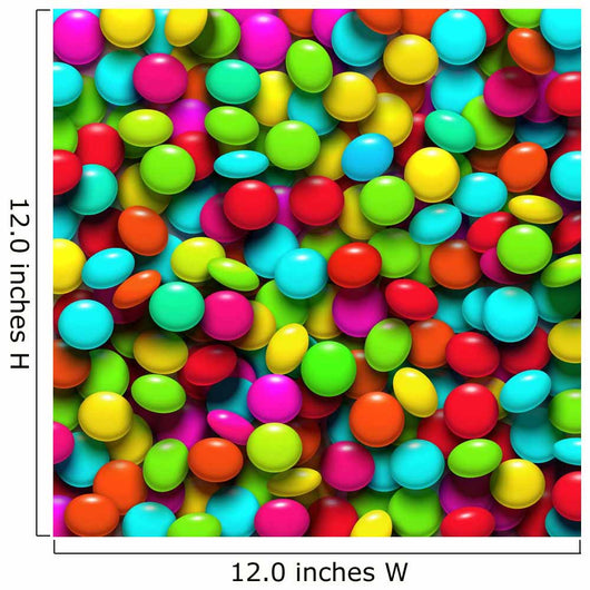 Background with candy 