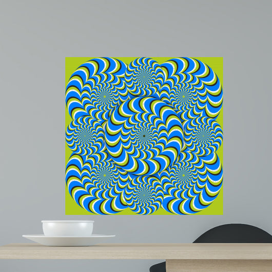 optical illusion wave circles 
