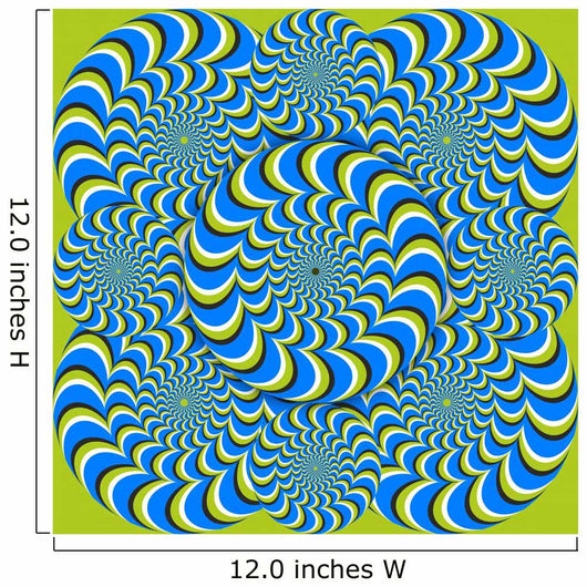 optical illusion wave circles 