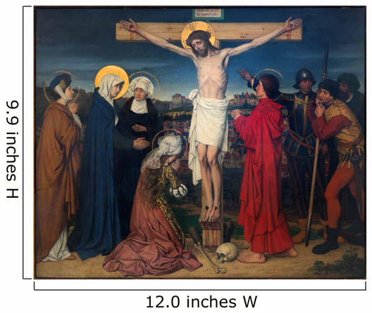 Antwerp - Crucifixion paint from cathedral 