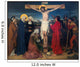 Antwerp - Crucifixion paint from cathedral 