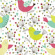 Romantic Floral Pattern Wall Decal
