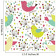 Romantic Floral Pattern Wall Decal
